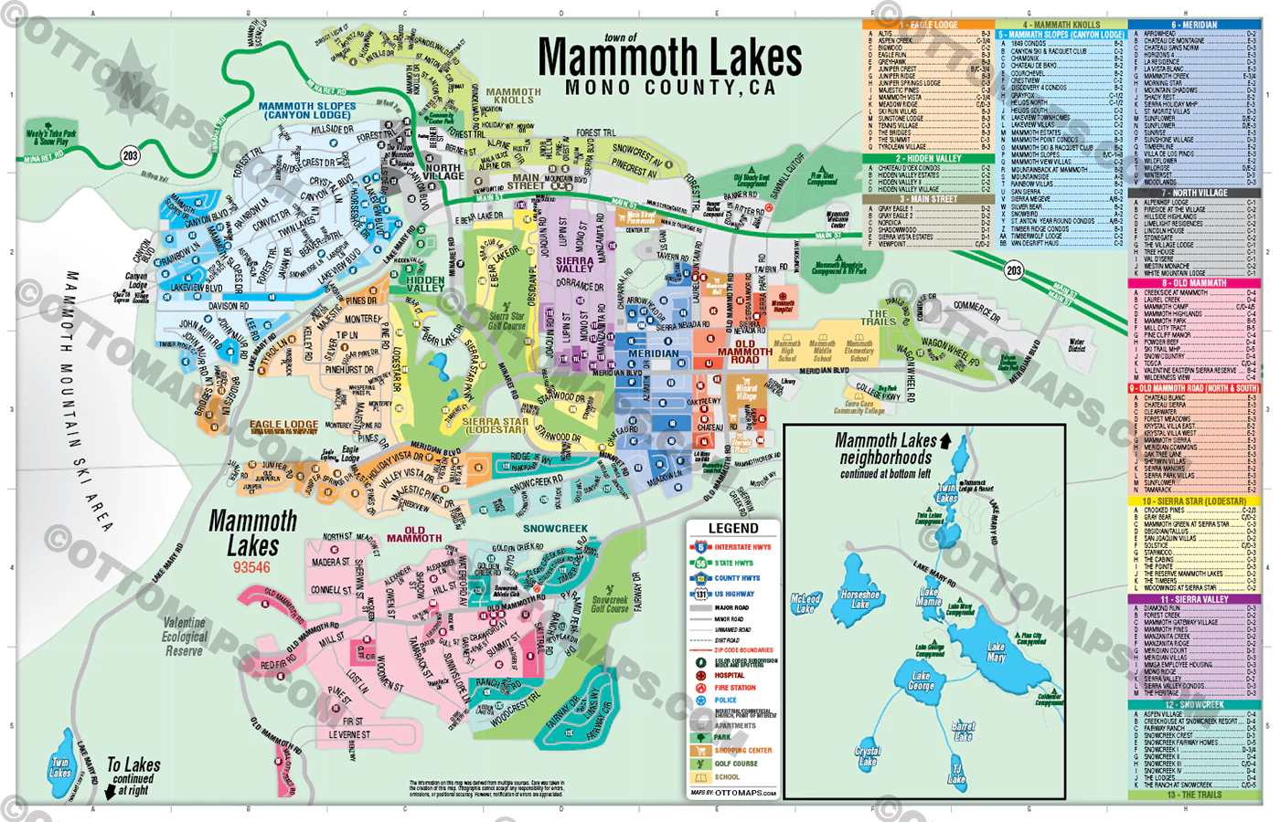 Mono County Maps